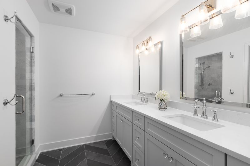 Bathroom Renovation Featuring Double Vanities